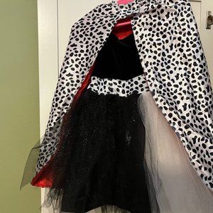 Super adorable and cute!!  Halloween or Dress-up Play Dalmatian Queen Costume